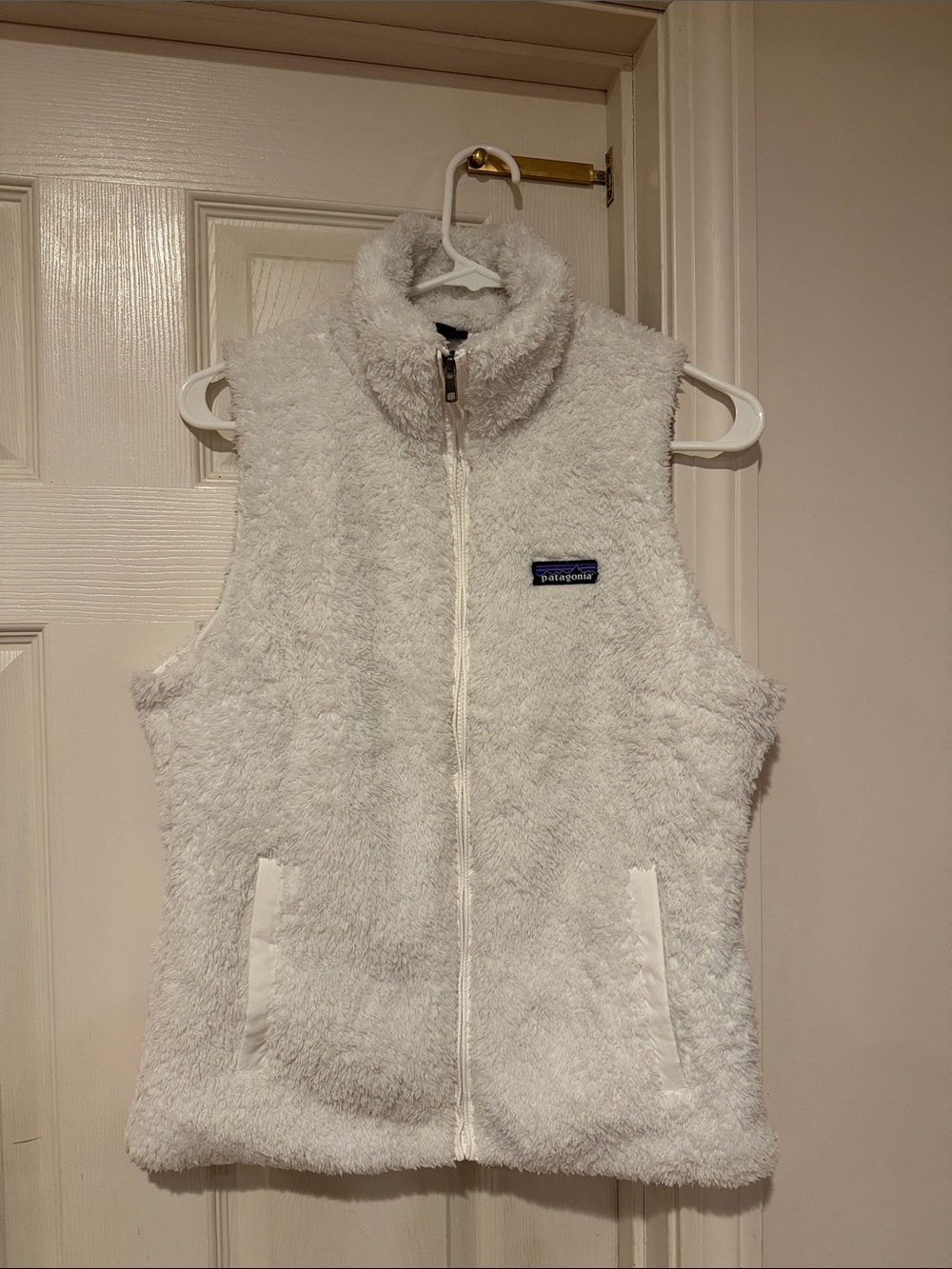 Patagonia Women’s Plush Fleece Vest - White